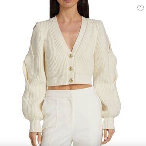Derek Lam 10 Crosby Marcelyn Twisted Cropped Cardigan